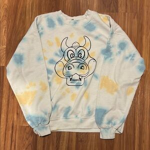 New York Islanders Sparky tie die crew neck